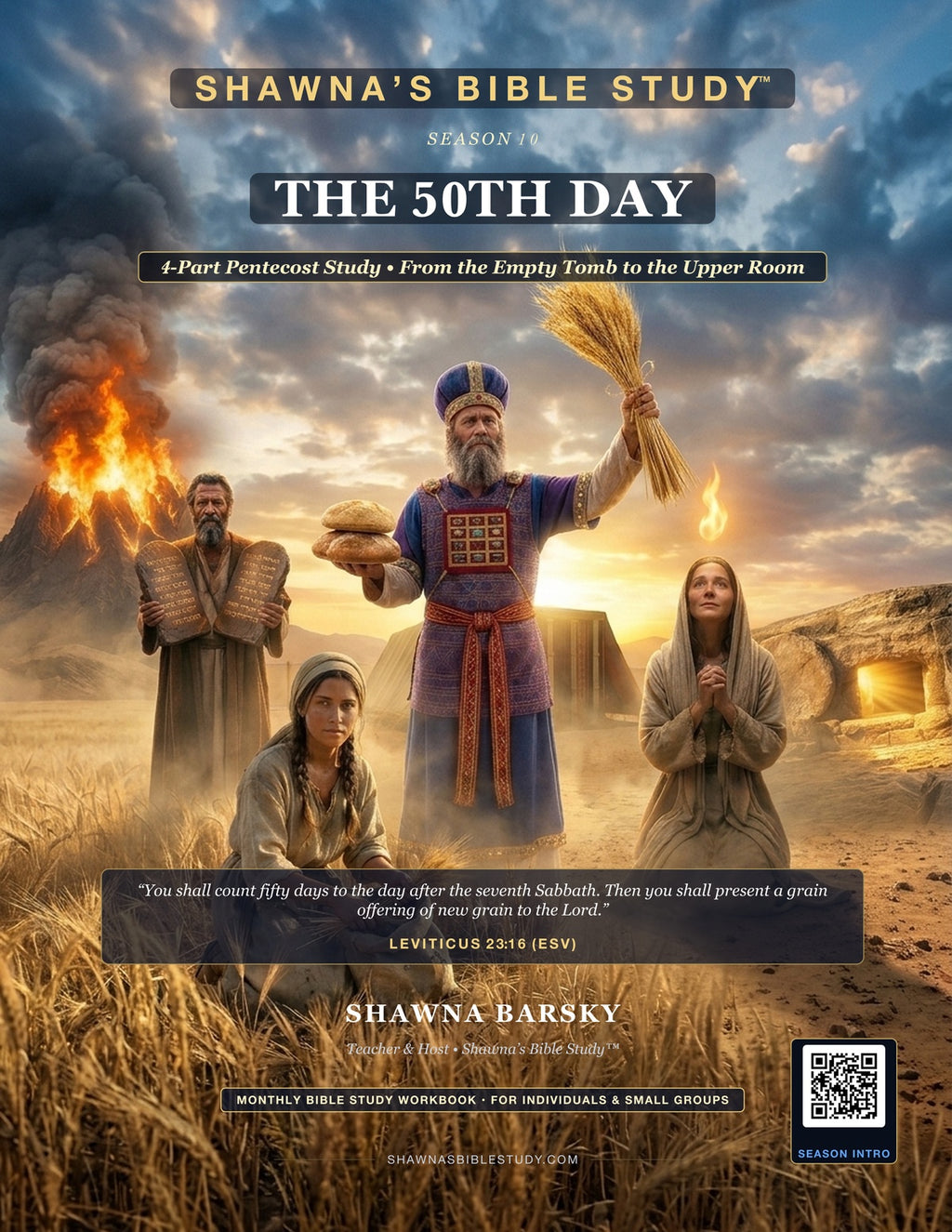 Season 10: The 50th Day – Upright Bible Study Workbook Cover