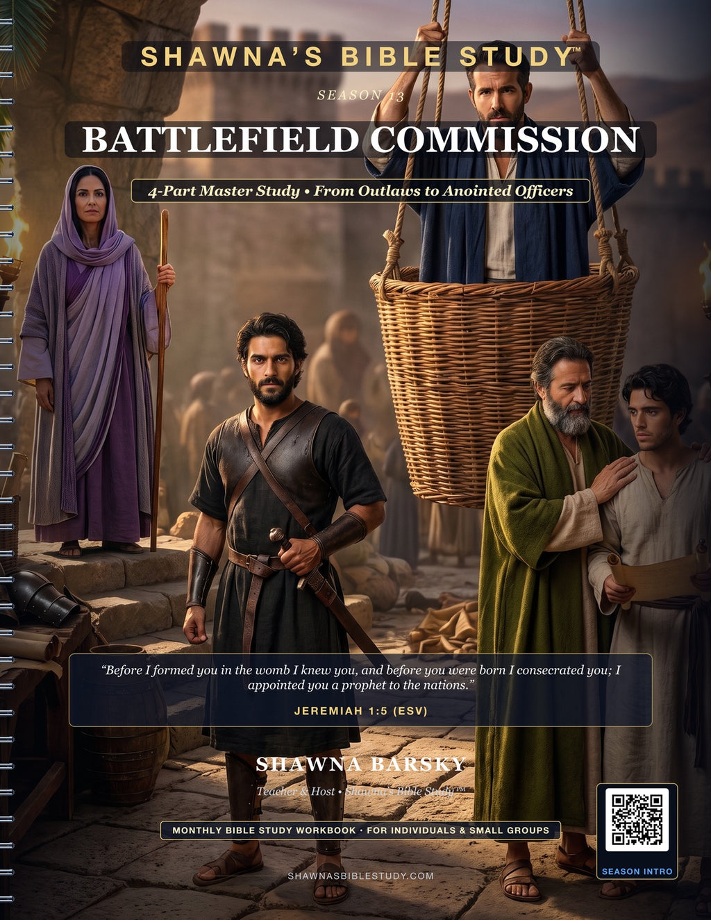 Season 13: Battlefield Commission – Bible Study Workbook Cover