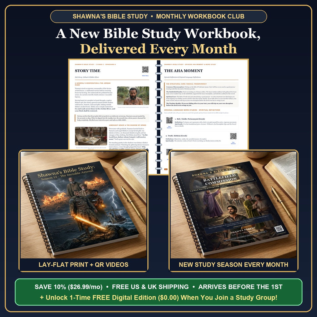 The Monthly Bible Study Workbook Club – A New Bible Study Workbook Delivered Every Month
